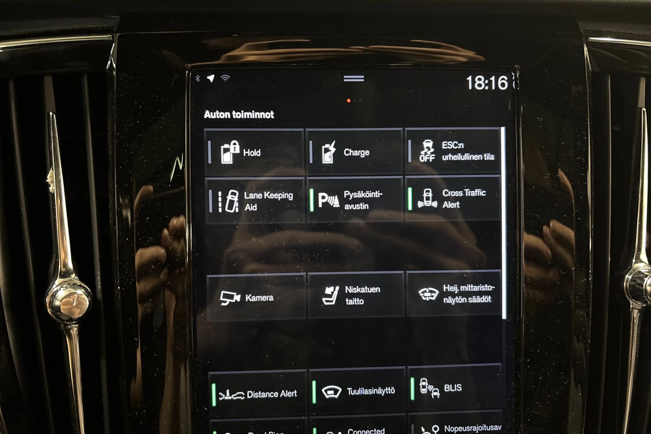 musta Volvo V90 2019 kuva 6.