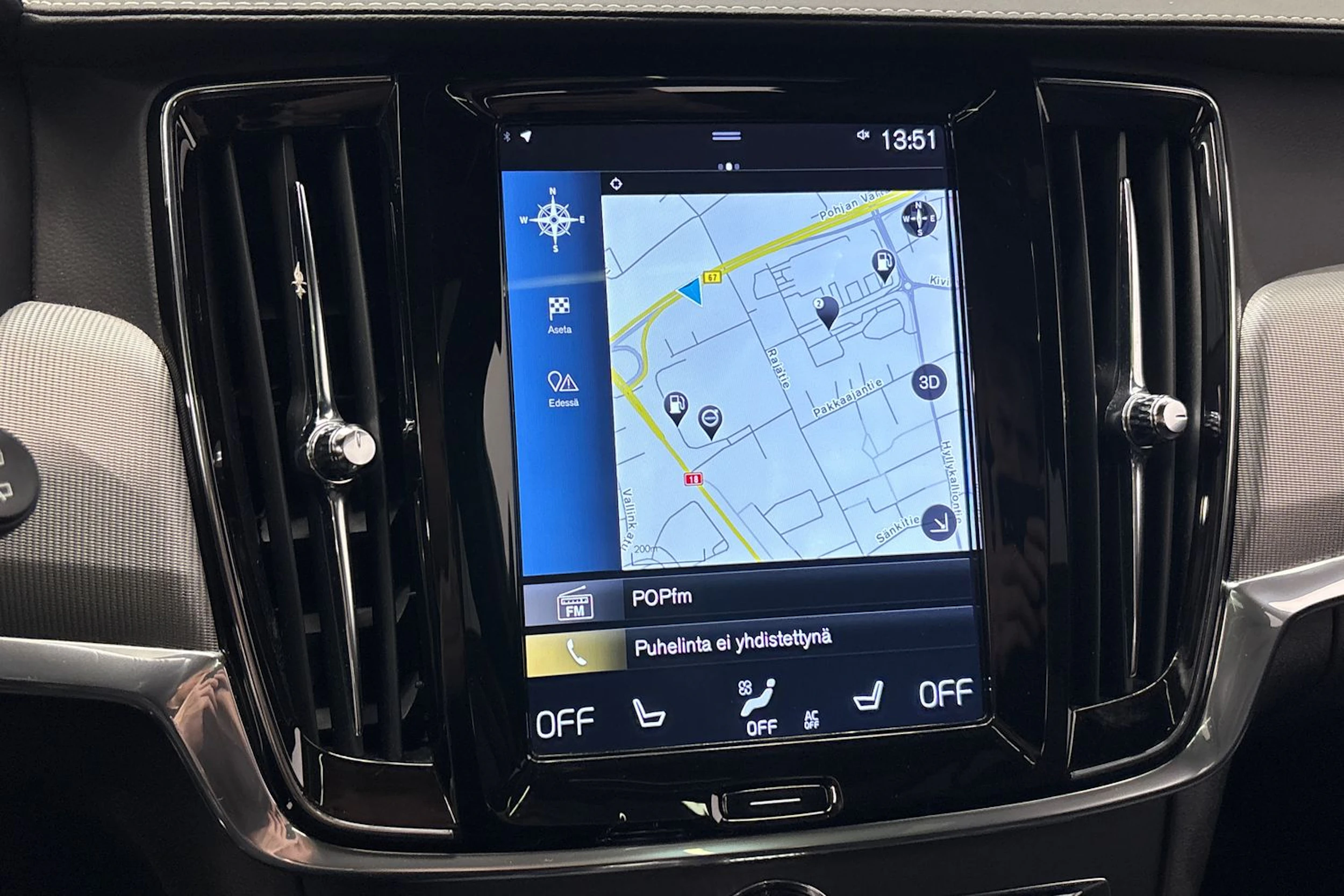 musta Volvo V90 2019 kuva 28.