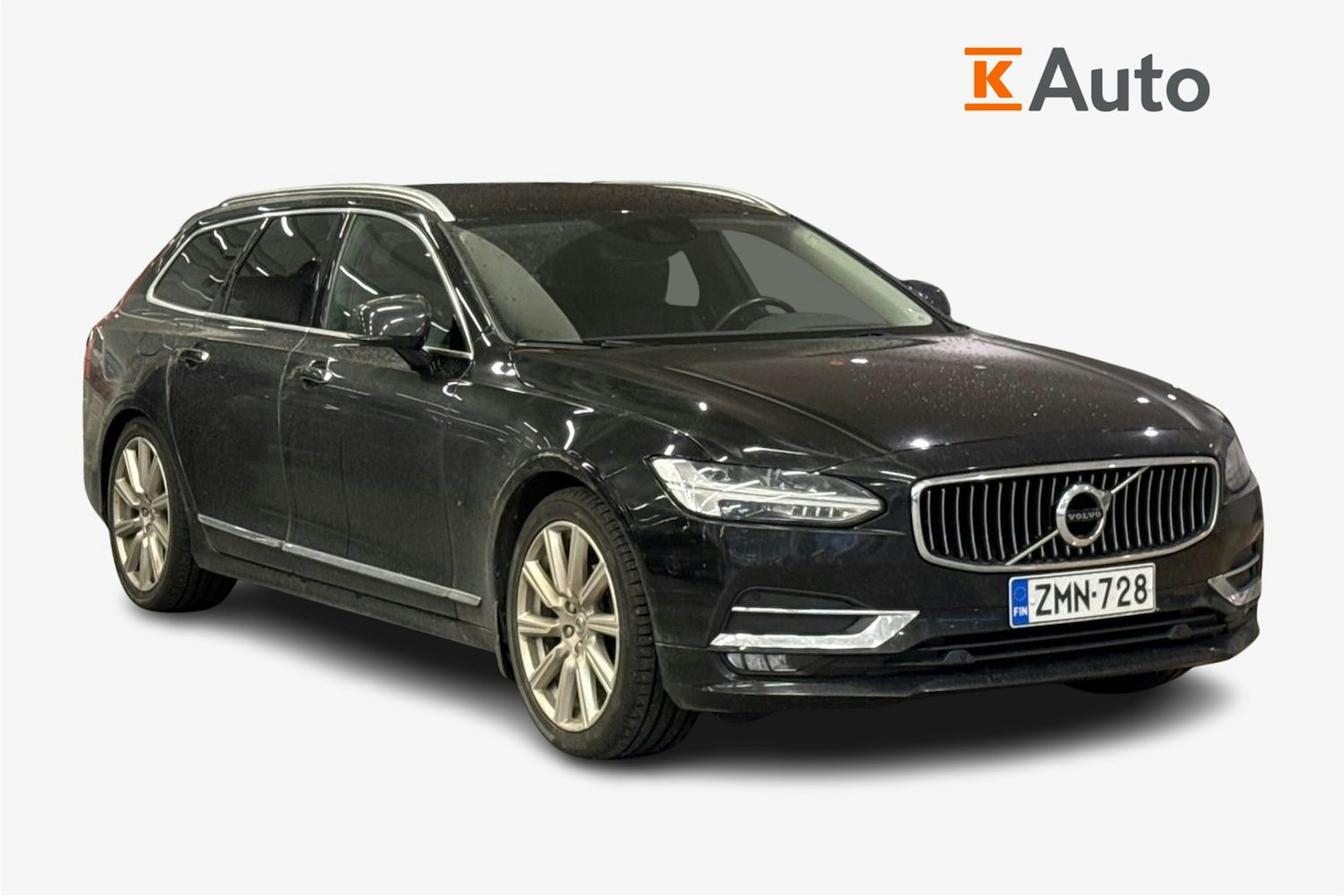 musta Volvo V90 2019 kuva 1.