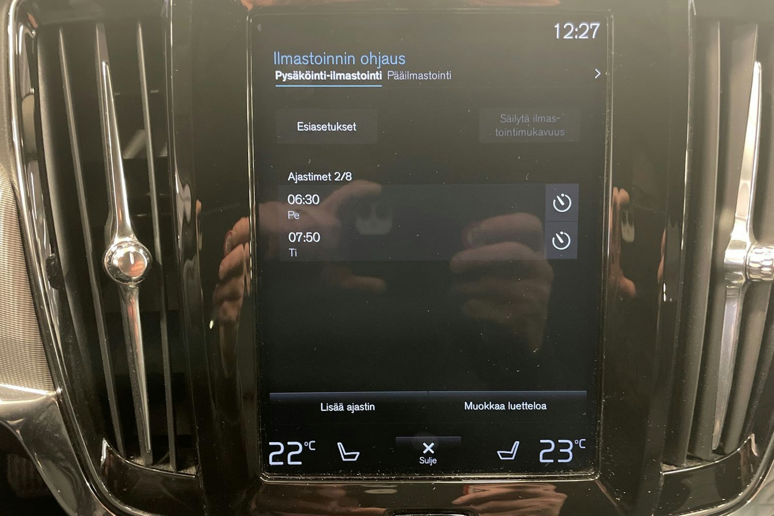 musta Volvo V90 2019 kuva 14.