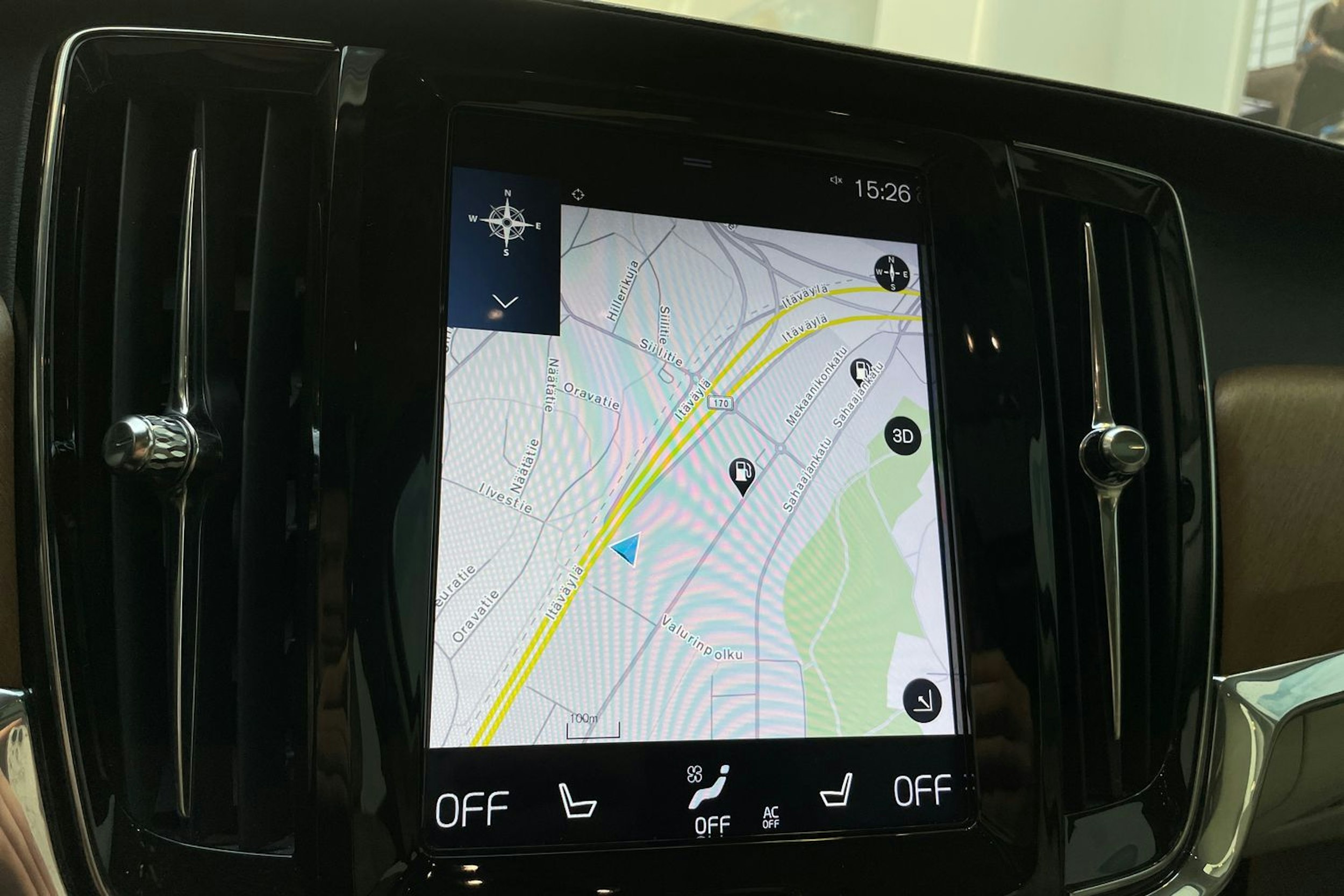 sininen Volvo V90 2019 kuva 21.