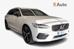 valkoinen Volvo V90 2020 kuva 1.