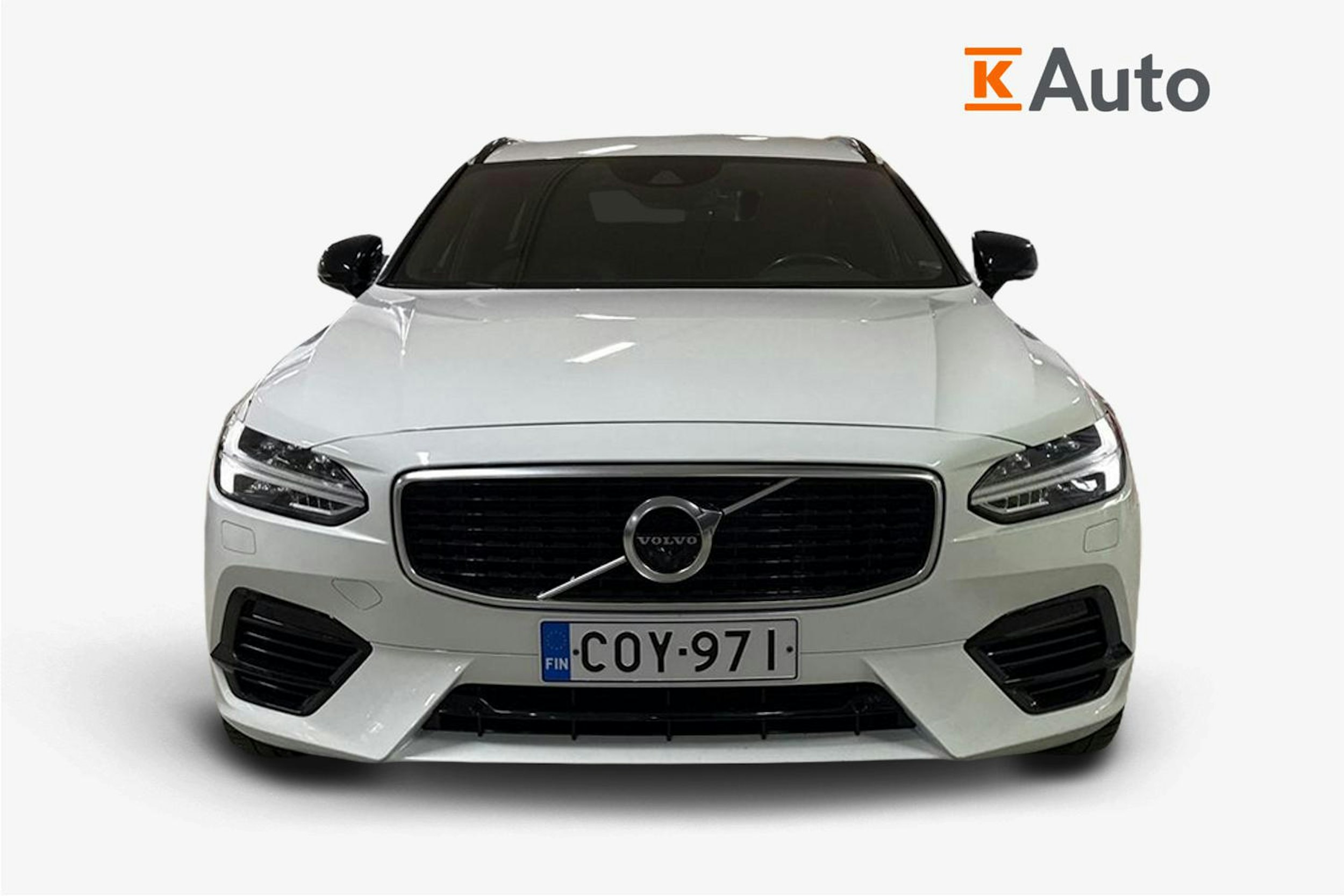 valkoinen Volvo V90 2020 kuva 5.
