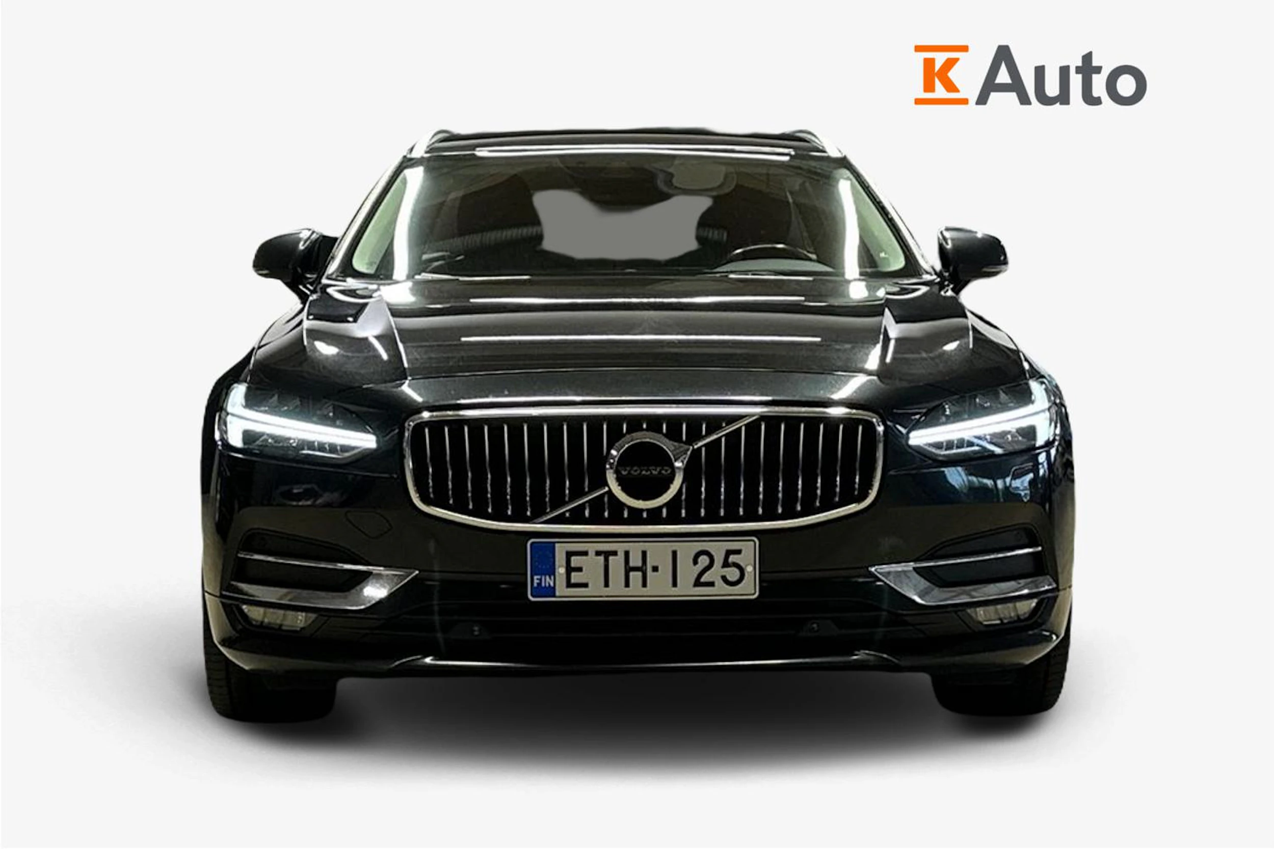 musta Volvo V90 2020 kuva 4.