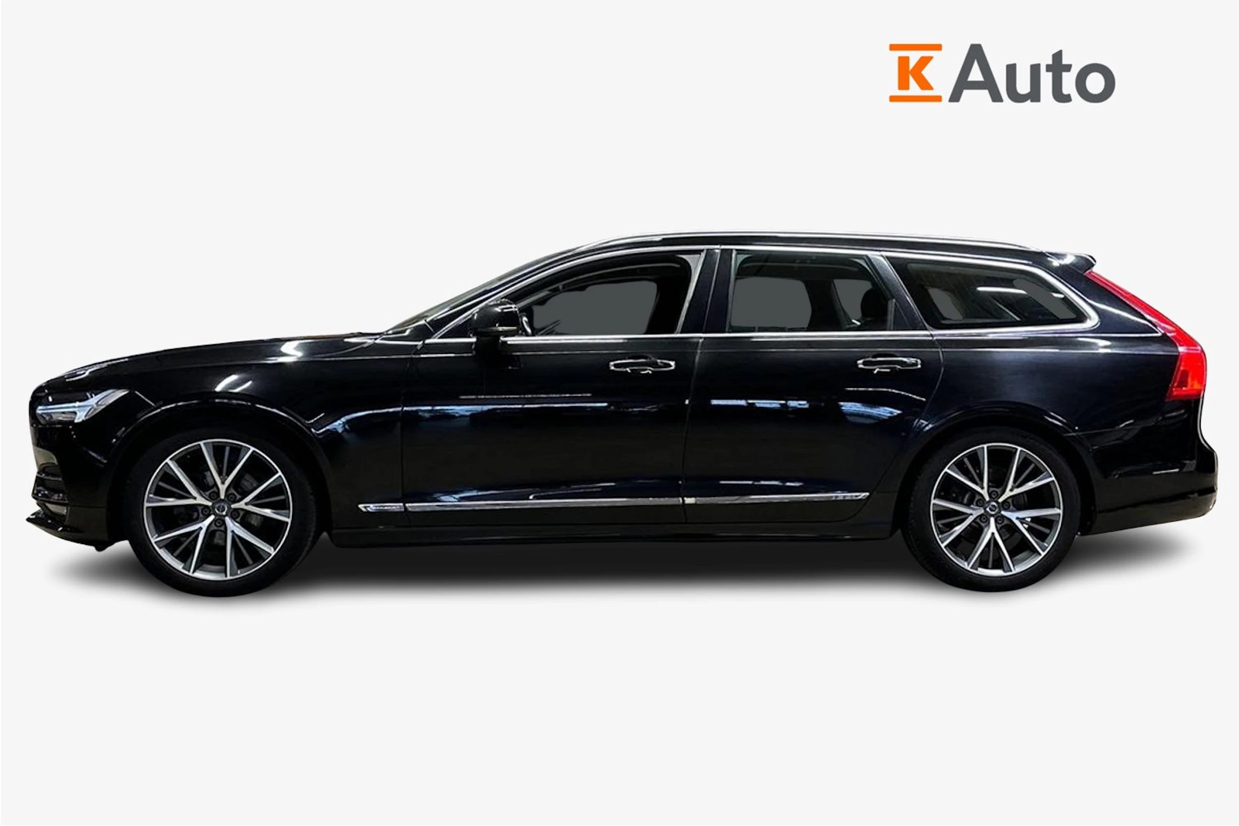 musta Volvo V90 2020 kuva 5.