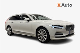 valkoinen Volvo V90 2020 kuva 1.