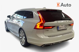 Valkoinen Volvo V90 2020 kuva 2.