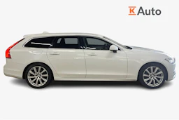 Valkoinen Volvo V90 2020 kuva 5.