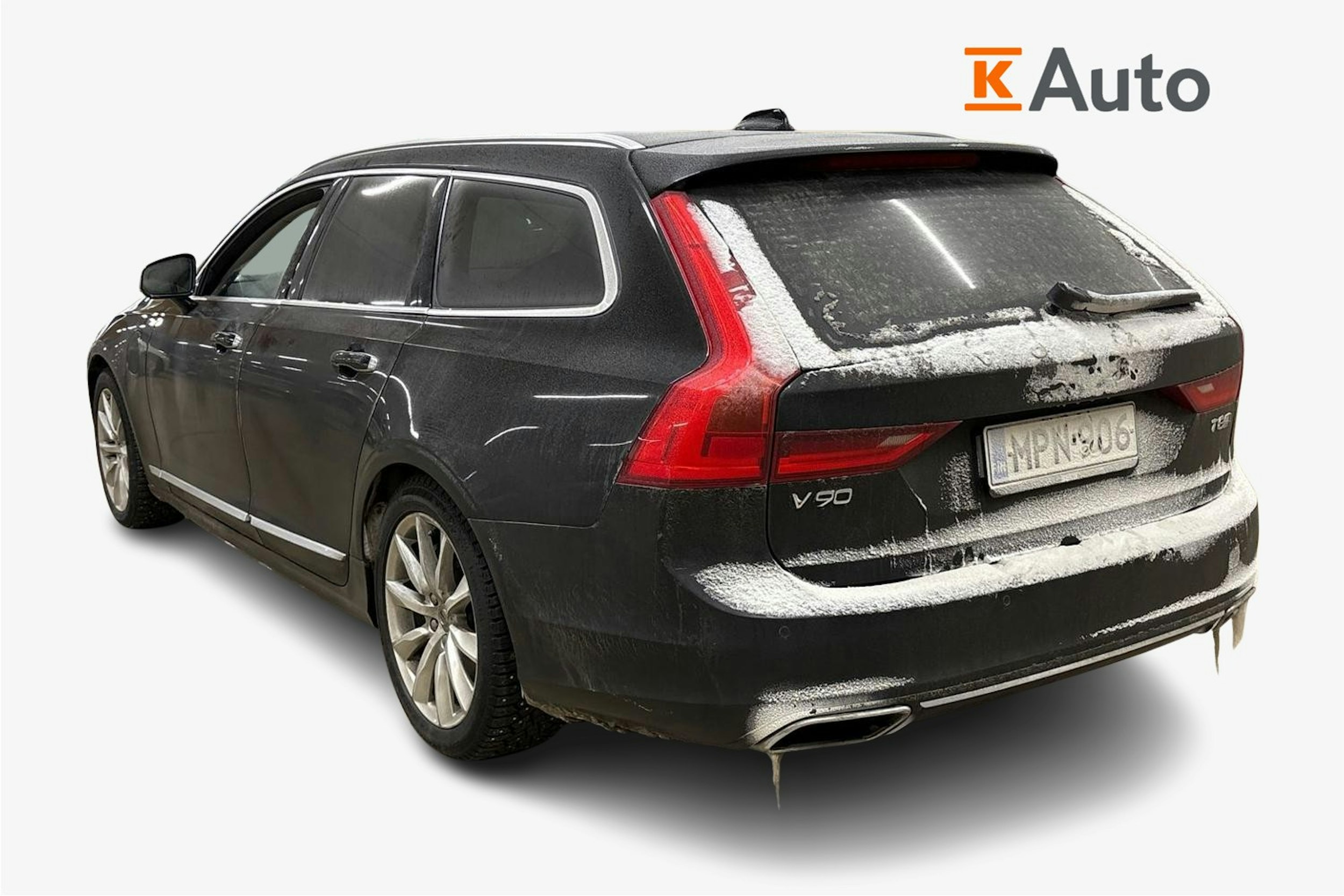 musta Volvo V90 2020 kuva 2.