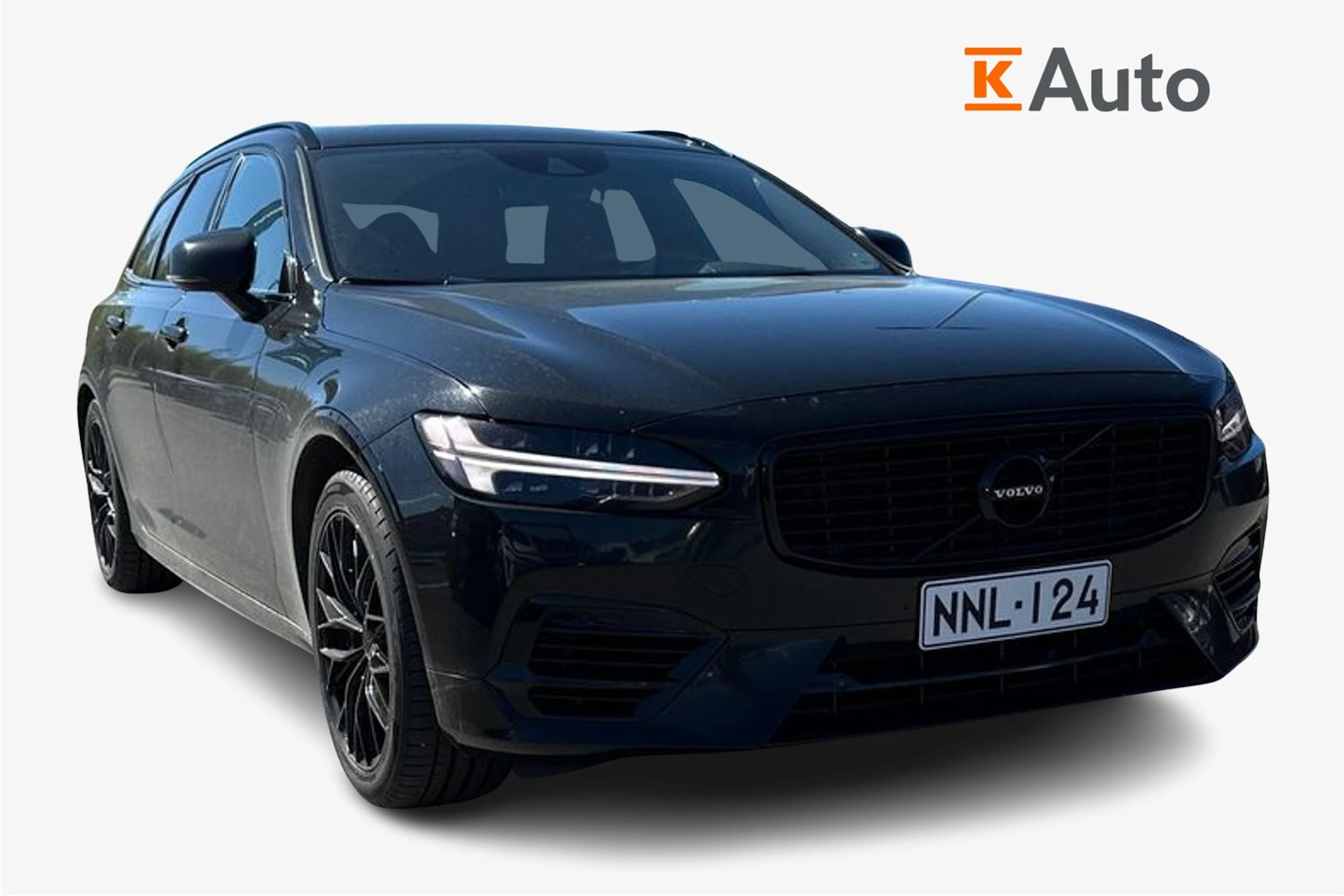 musta Volvo V90 2020 kuva 1.