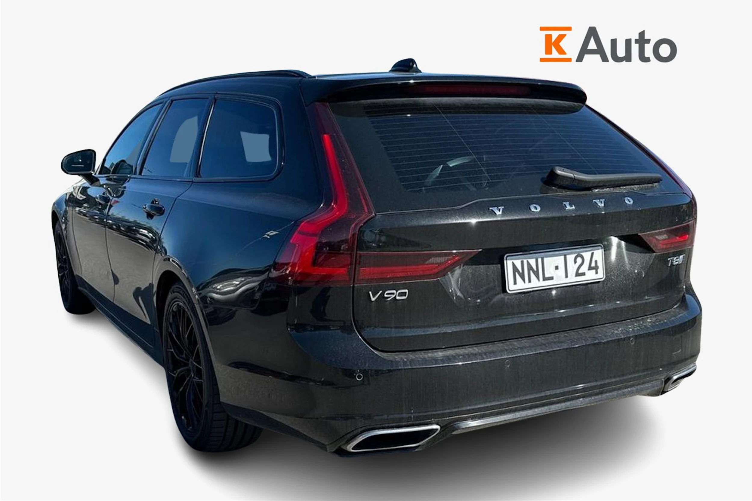 musta Volvo V90 2020 kuva 2.