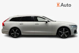valkoinen Volvo V90 2020 kuva 7.