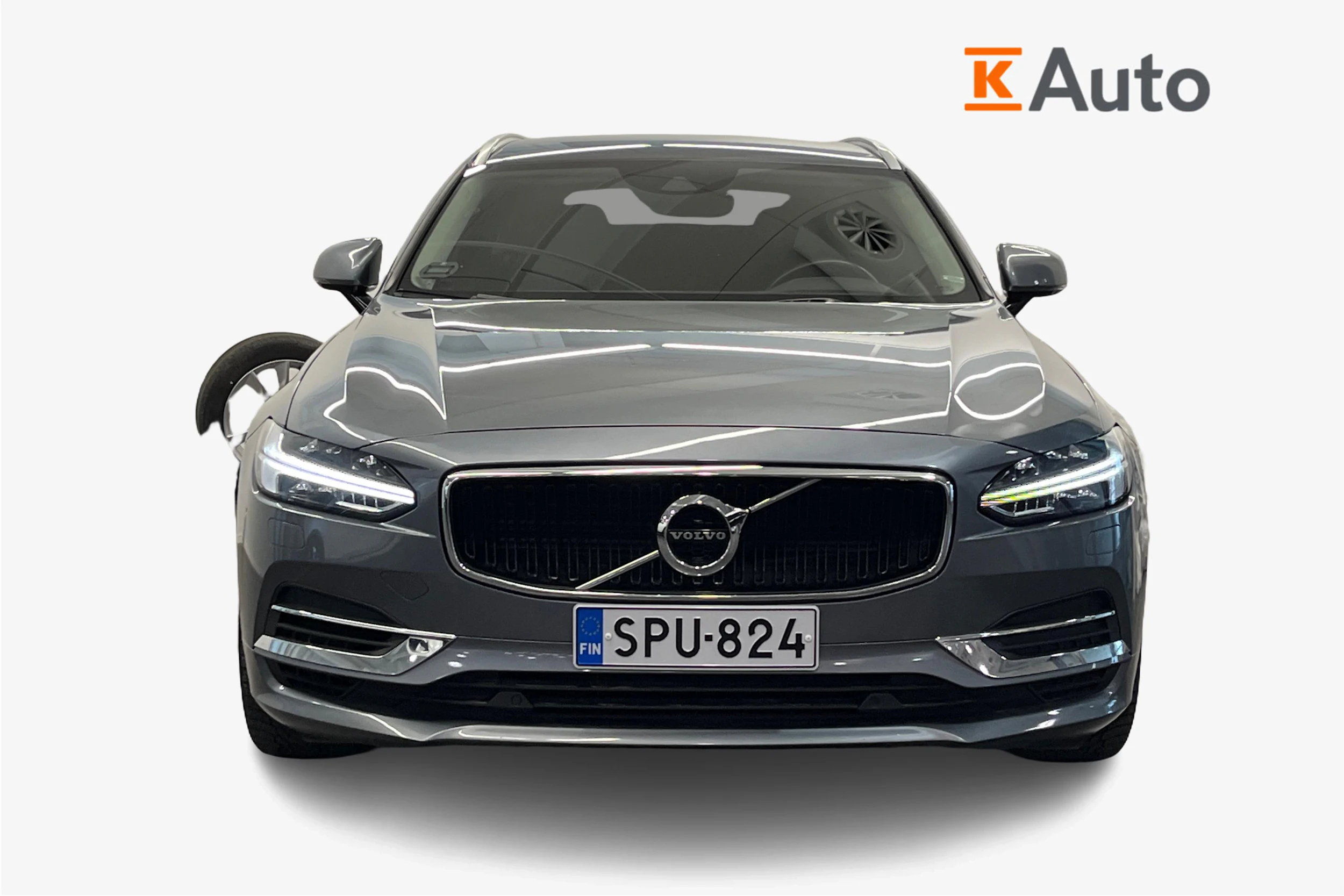 harmaa Volvo V90 2020 kuva 4.