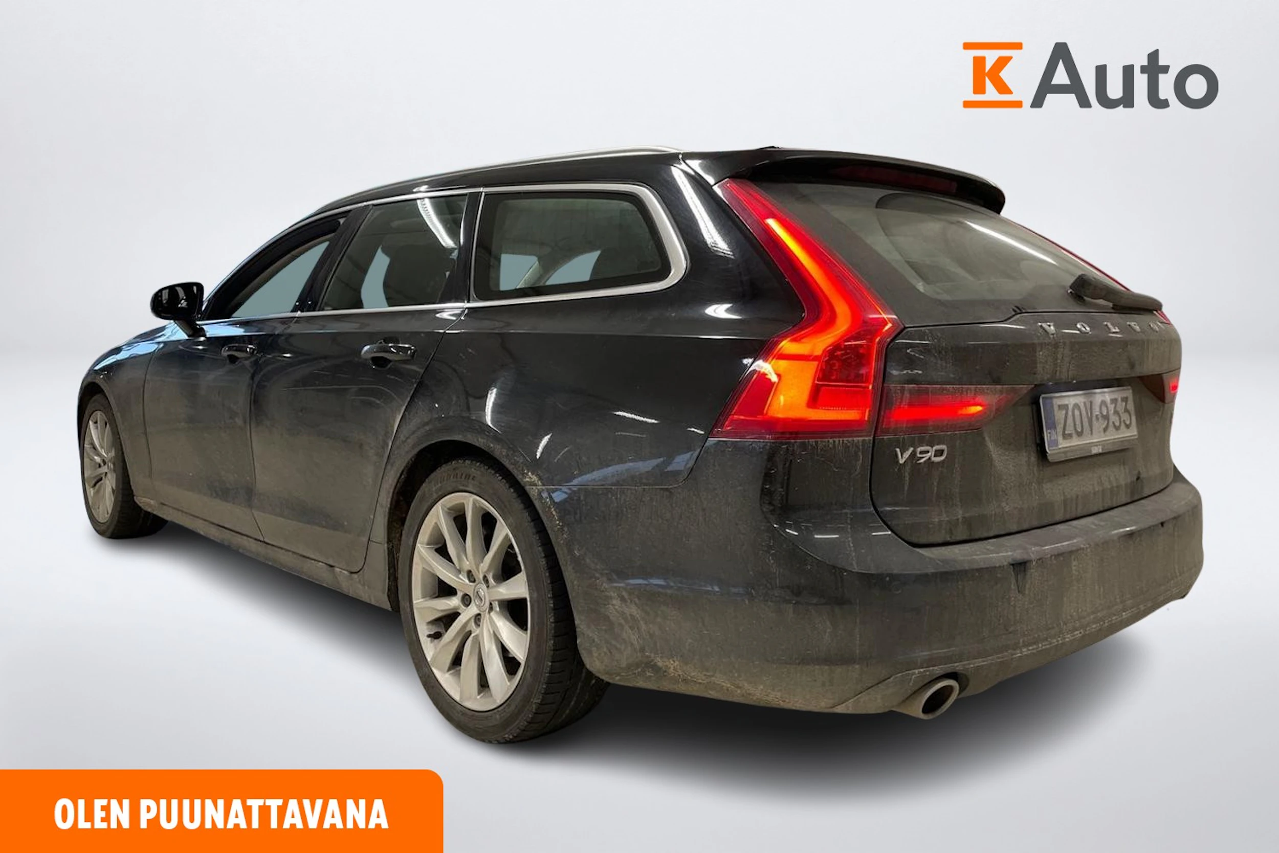 musta Volvo V90 2020 kuva 2.