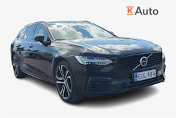 musta Volvo V90 2021 kuva 1.
