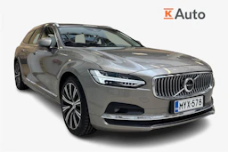 harmaa Volvo V90 2021 kuva 1.