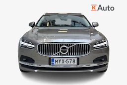 harmaa Volvo V90 2021 kuva 4.