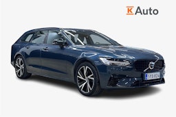 sininen Volvo V90 2021 kuva 1.