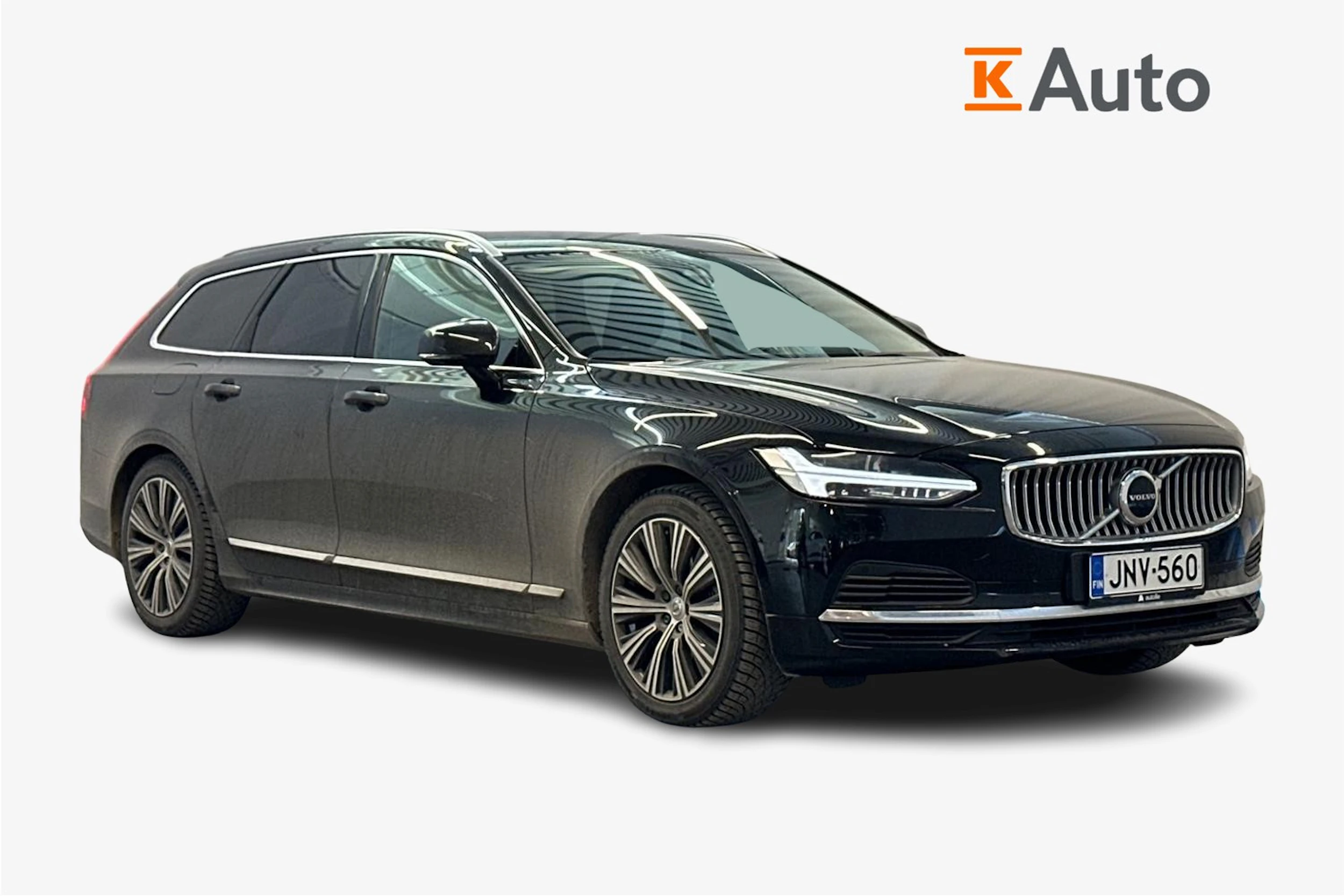 musta Volvo V90 2022 kuva 1.