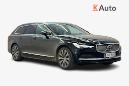 musta Volvo V90 2022 kuva 1.