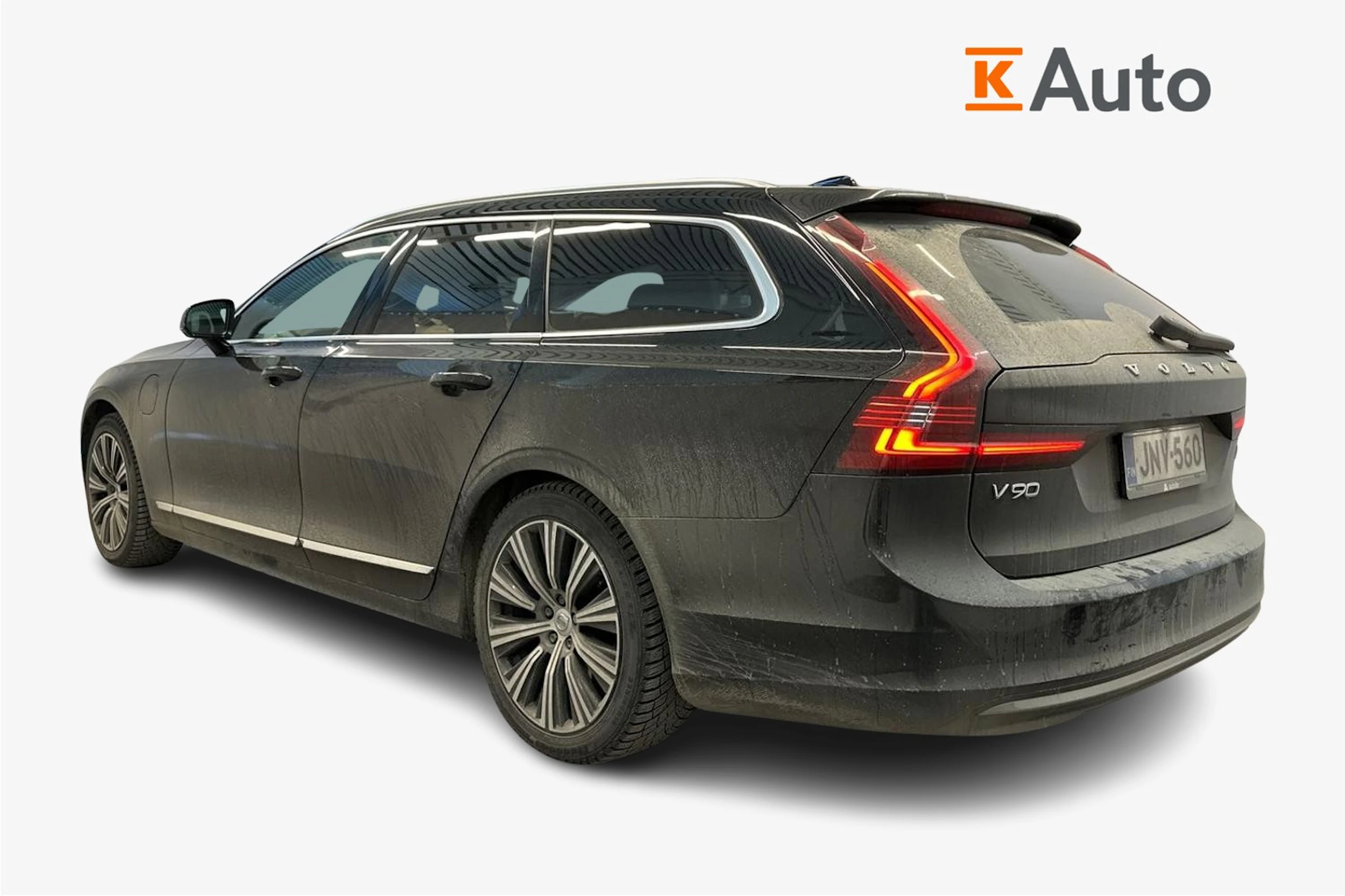 musta Volvo V90 2022 kuva 2.