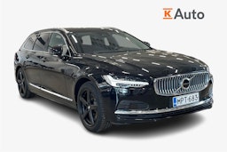musta Volvo V90 2022 kuva 1.
