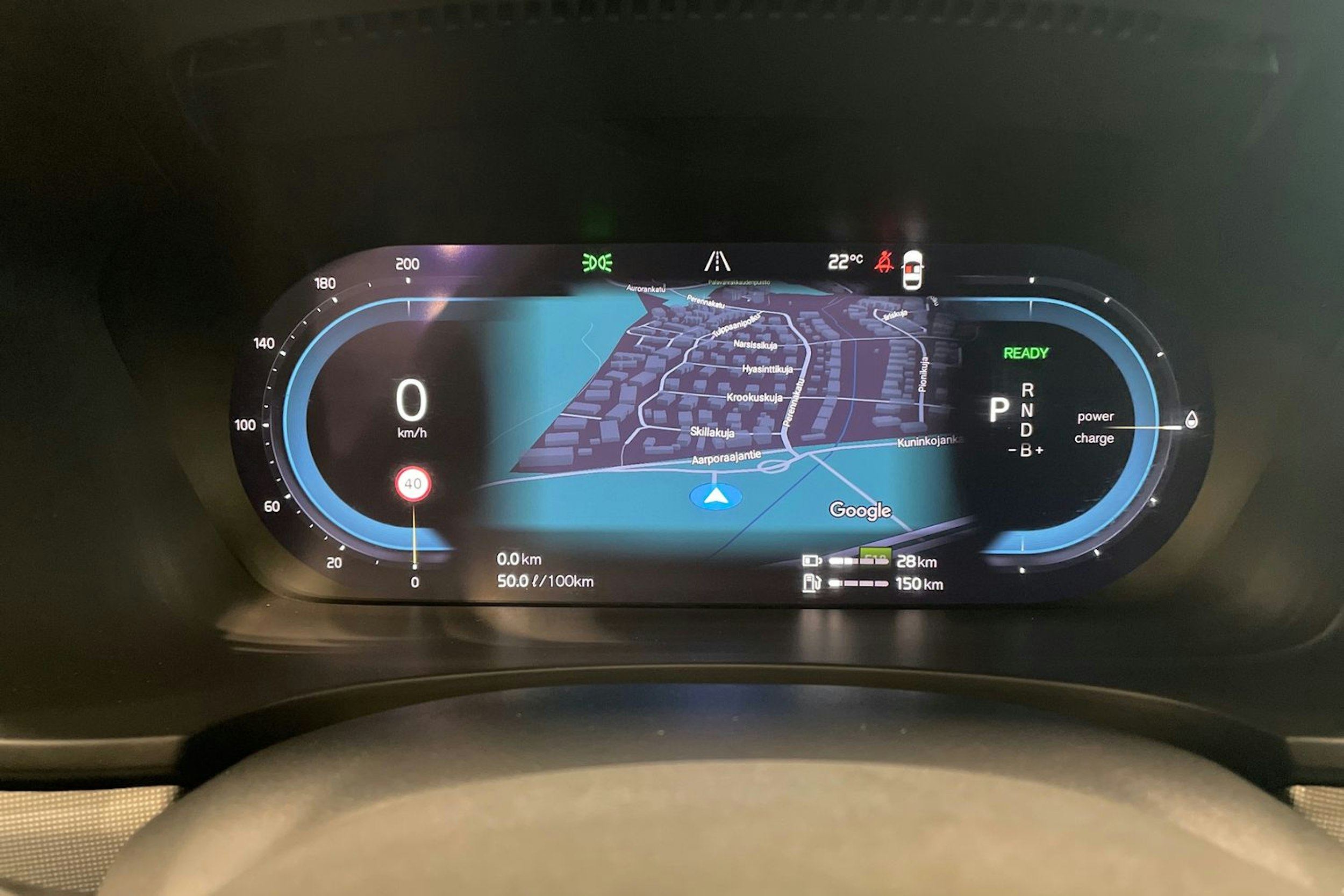 musta Volvo V90 2022 kuva 17.