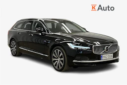 musta Volvo V90 2022 kuva 1.
