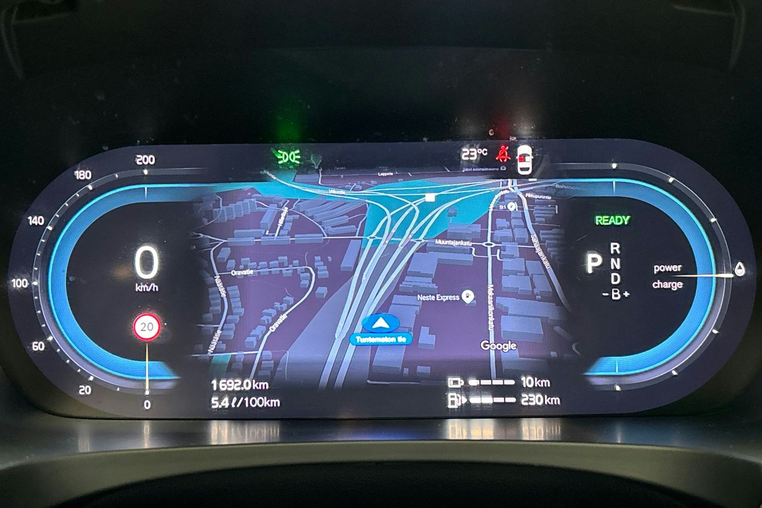 musta Volvo V90 2022 kuva 19.