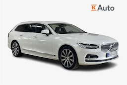 valkoinen Volvo V90 2023 kuva 1.