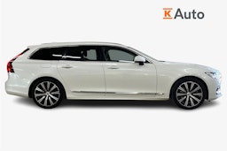 valkoinen Volvo V90 2023 kuva 5.