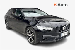 musta Volvo V90 2023 kuva 1.