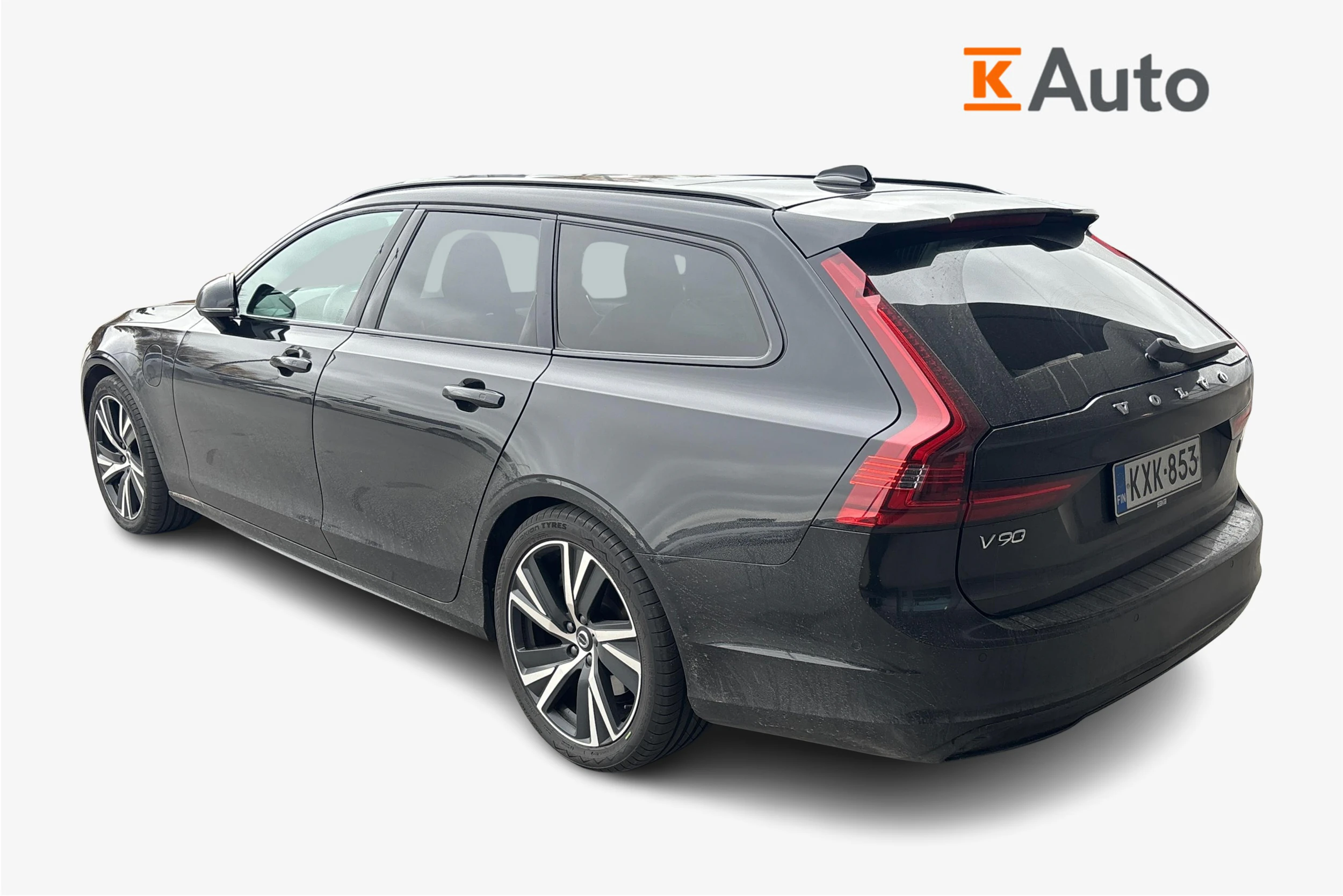 musta Volvo V90 2023 kuva 2.