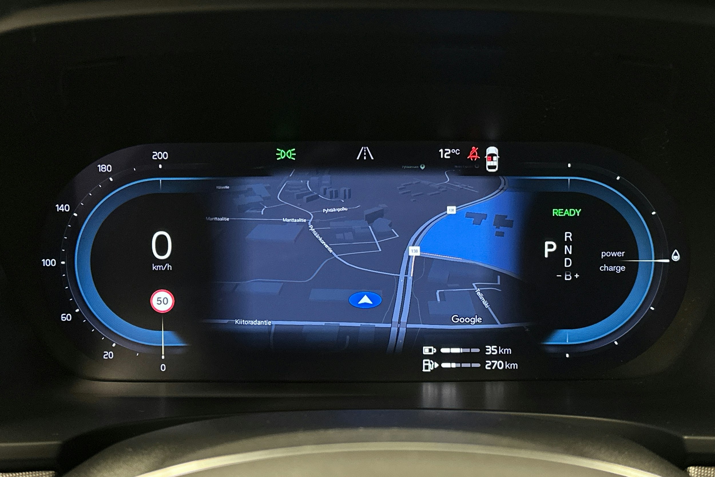 musta Volvo V90 2023 kuva 25.