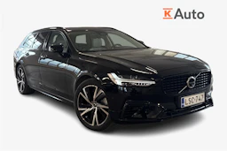 musta Volvo V90 2023 kuva 1.