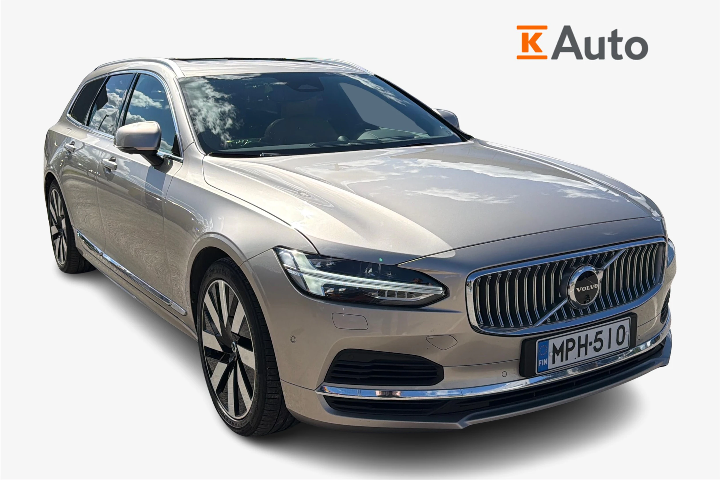 ruskea (beige) Volvo V90 2023 kuva 1.