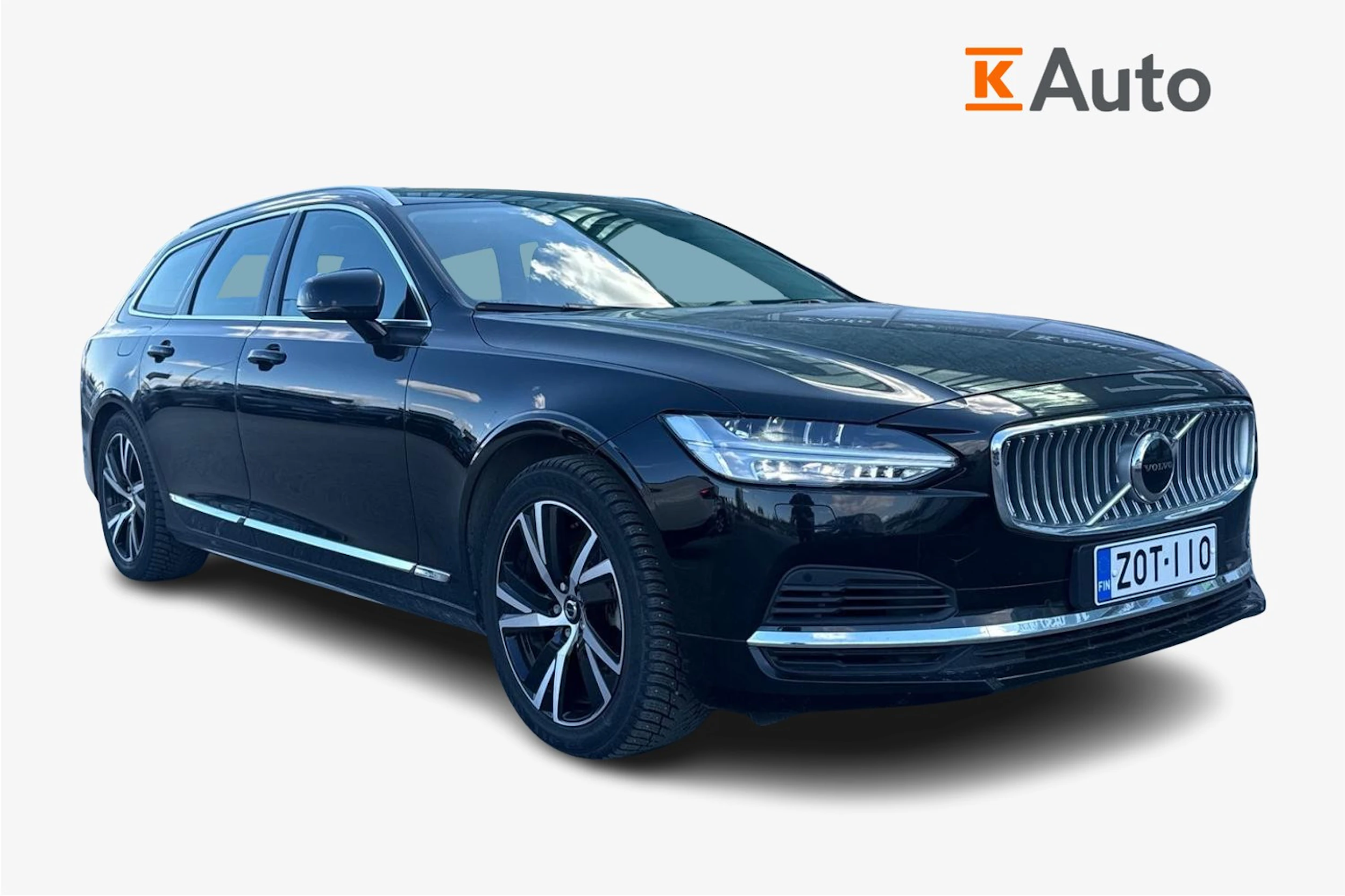 musta Volvo V90 2023 kuva 1.