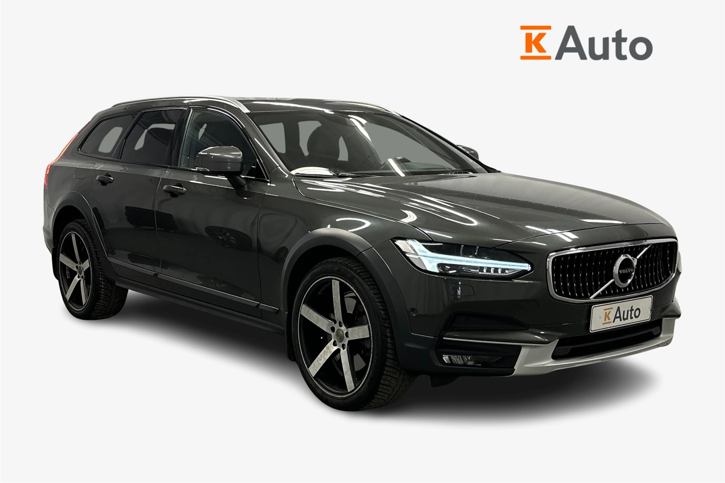 harmaa Volvo V90 Cross Country 2018 kuva 1.