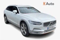 valkoinen Volvo V90 Cross Country 2018 kuva 1.