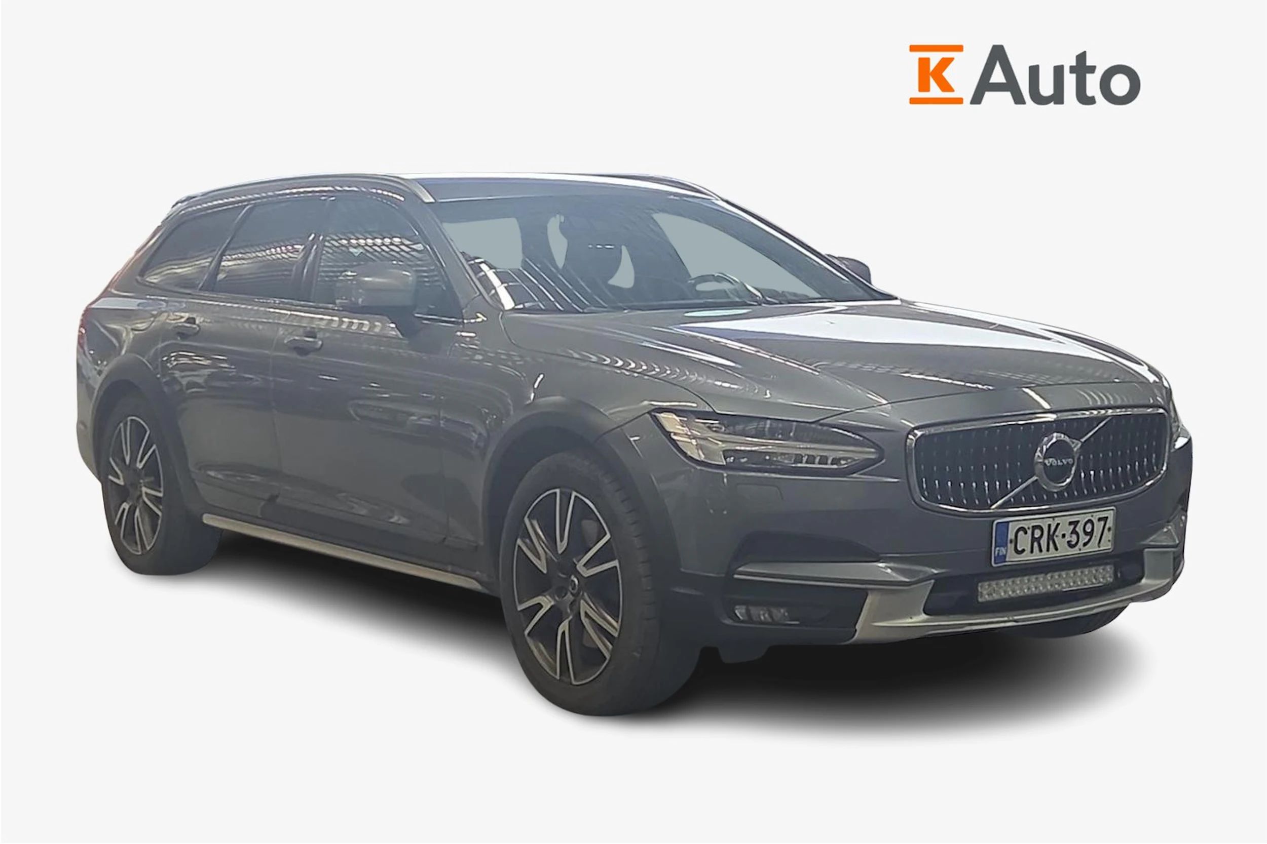 harmaa Volvo V90 Cross Country 2019 kuva 1.