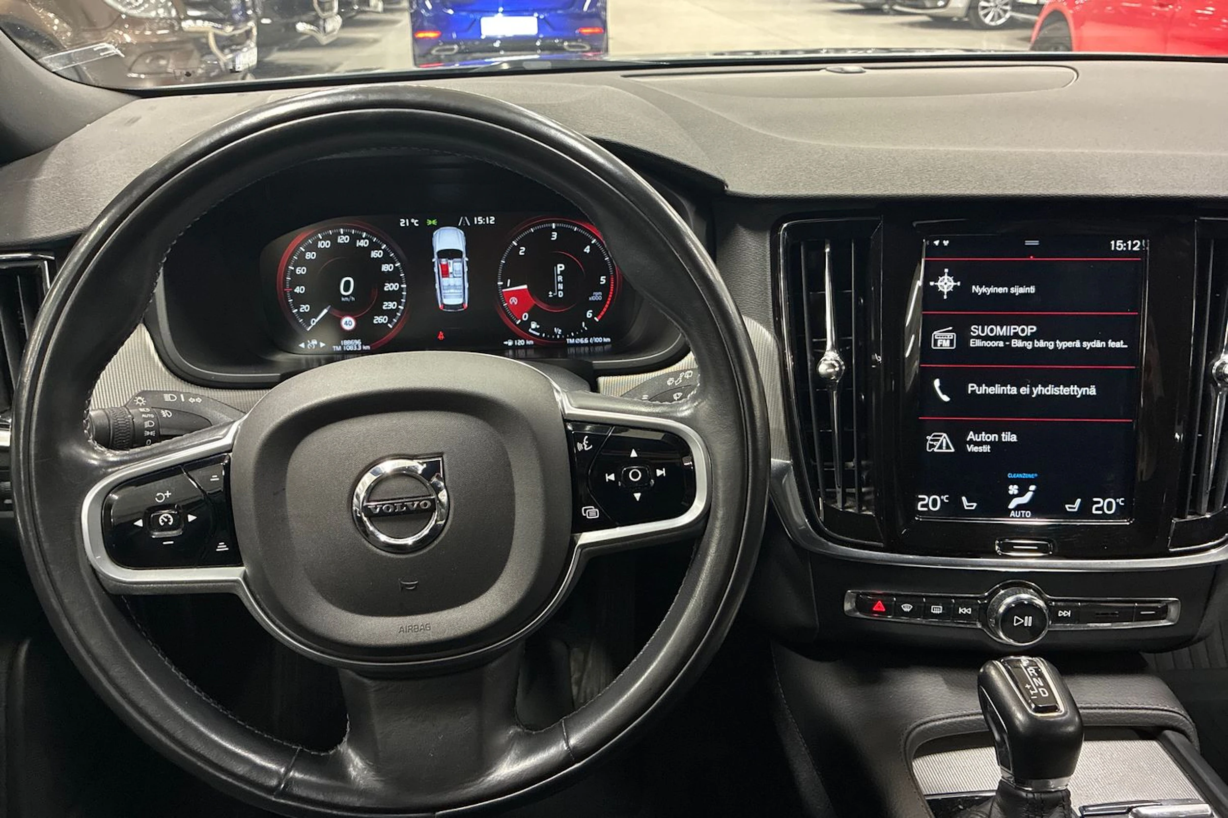harmaa Volvo V90 Cross Country 2020 kuva 15.