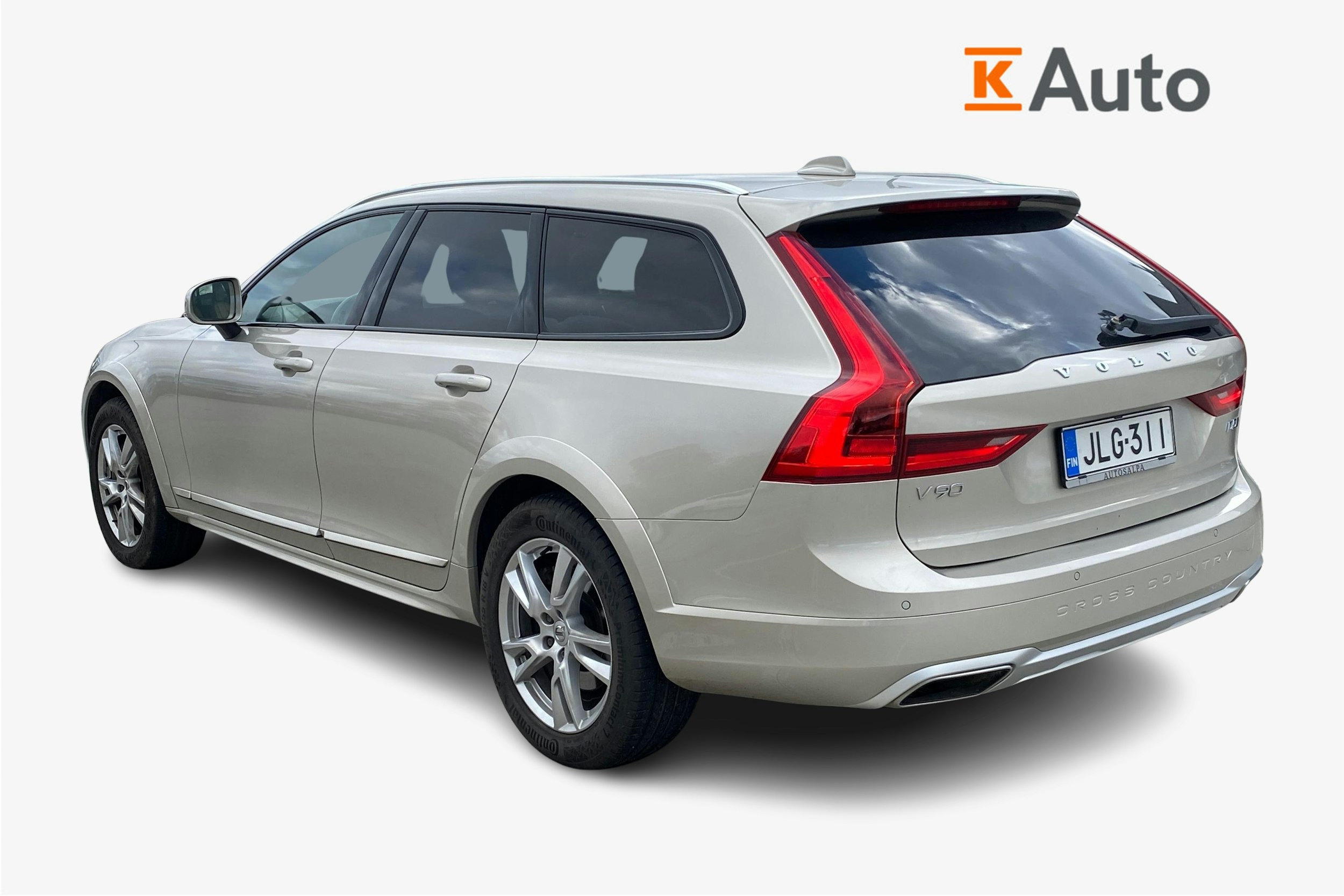 ruskea (beige) Volvo V90 Cross Country 2019 kuva 2.