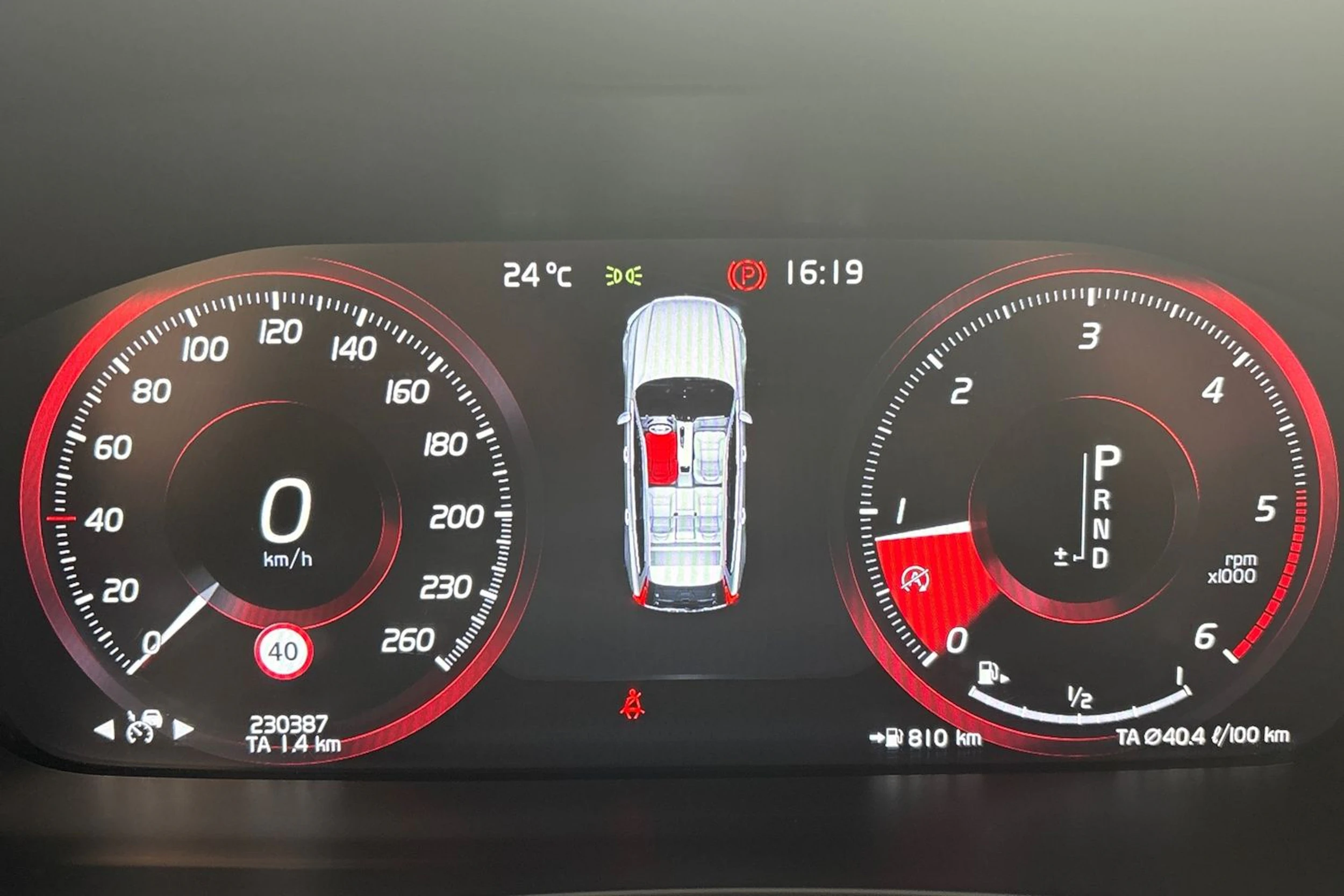 ruskea (beige) Volvo V90 Cross Country 2019 kuva 19.