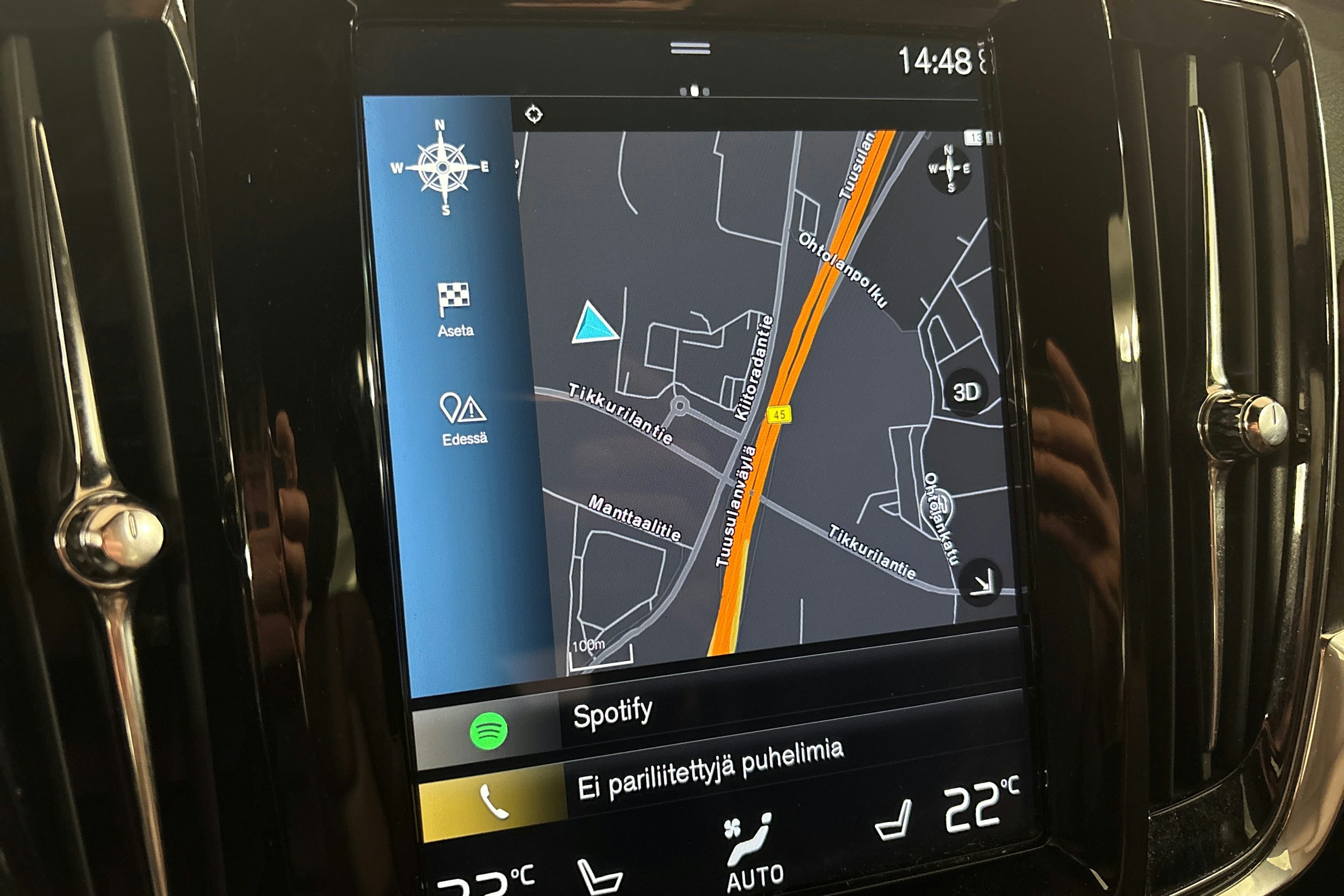 harmaa Volvo V90 Cross Country 2021 kuva 26.