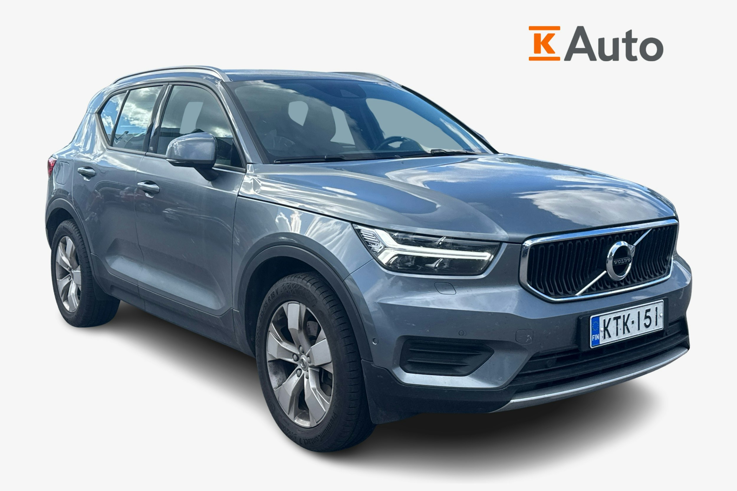 Harmaa Volvo XC40 2019 kuva 1.
