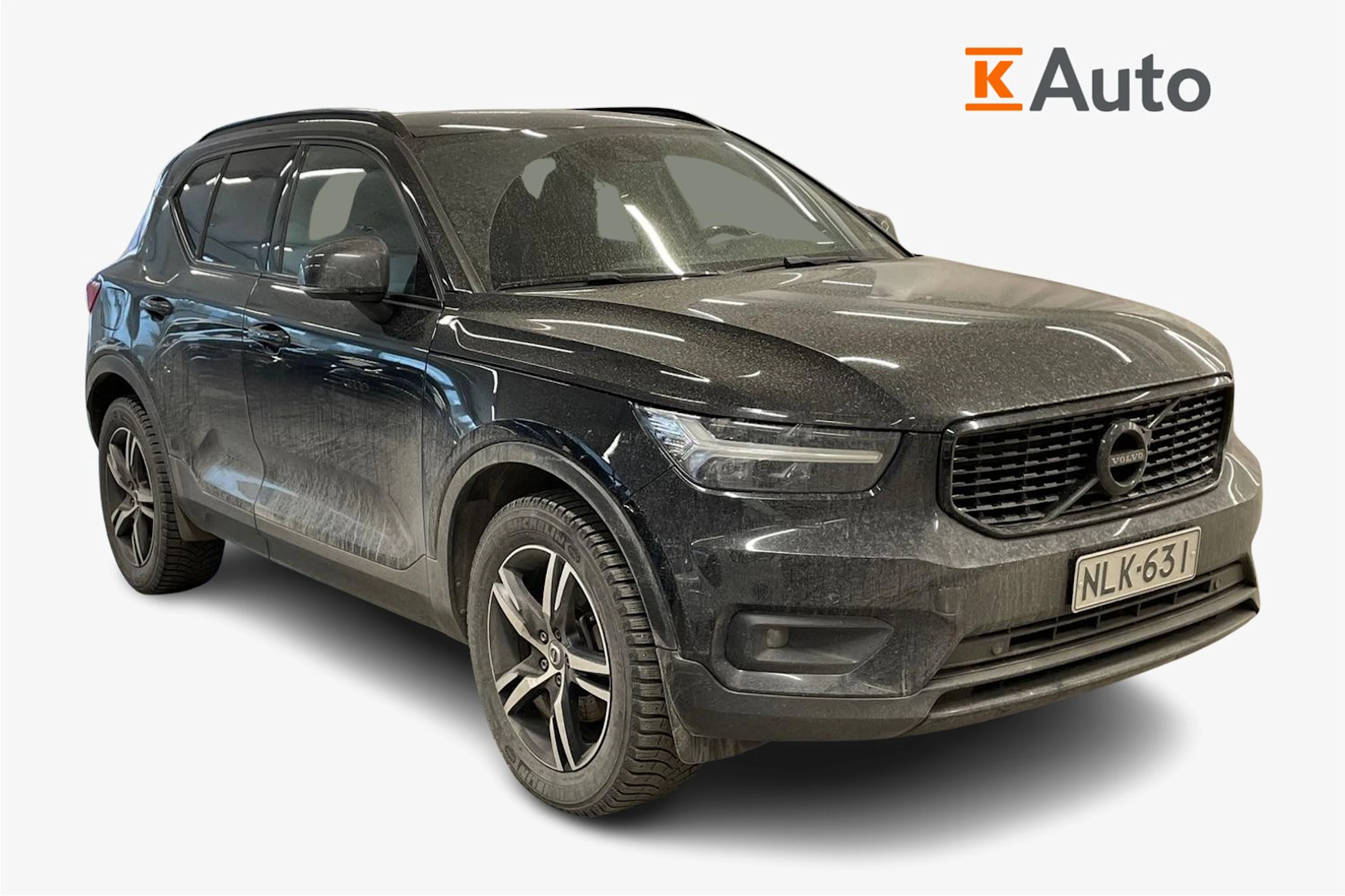 musta Volvo XC40 2019 kuva 1.