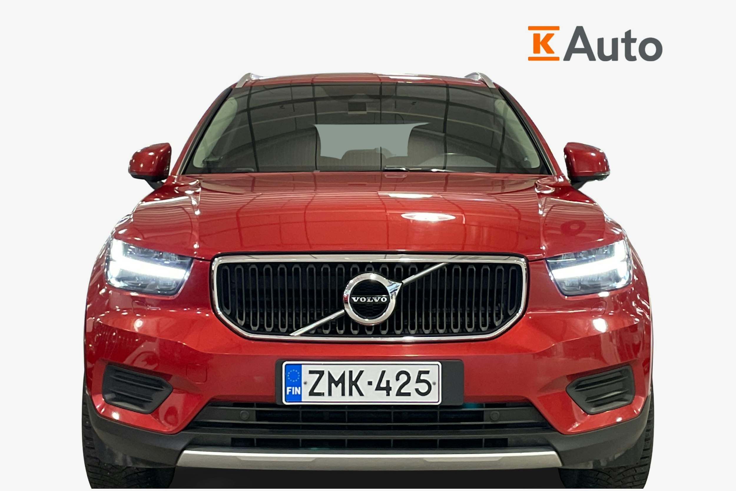 punainen Volvo XC40 2019 kuva 4.