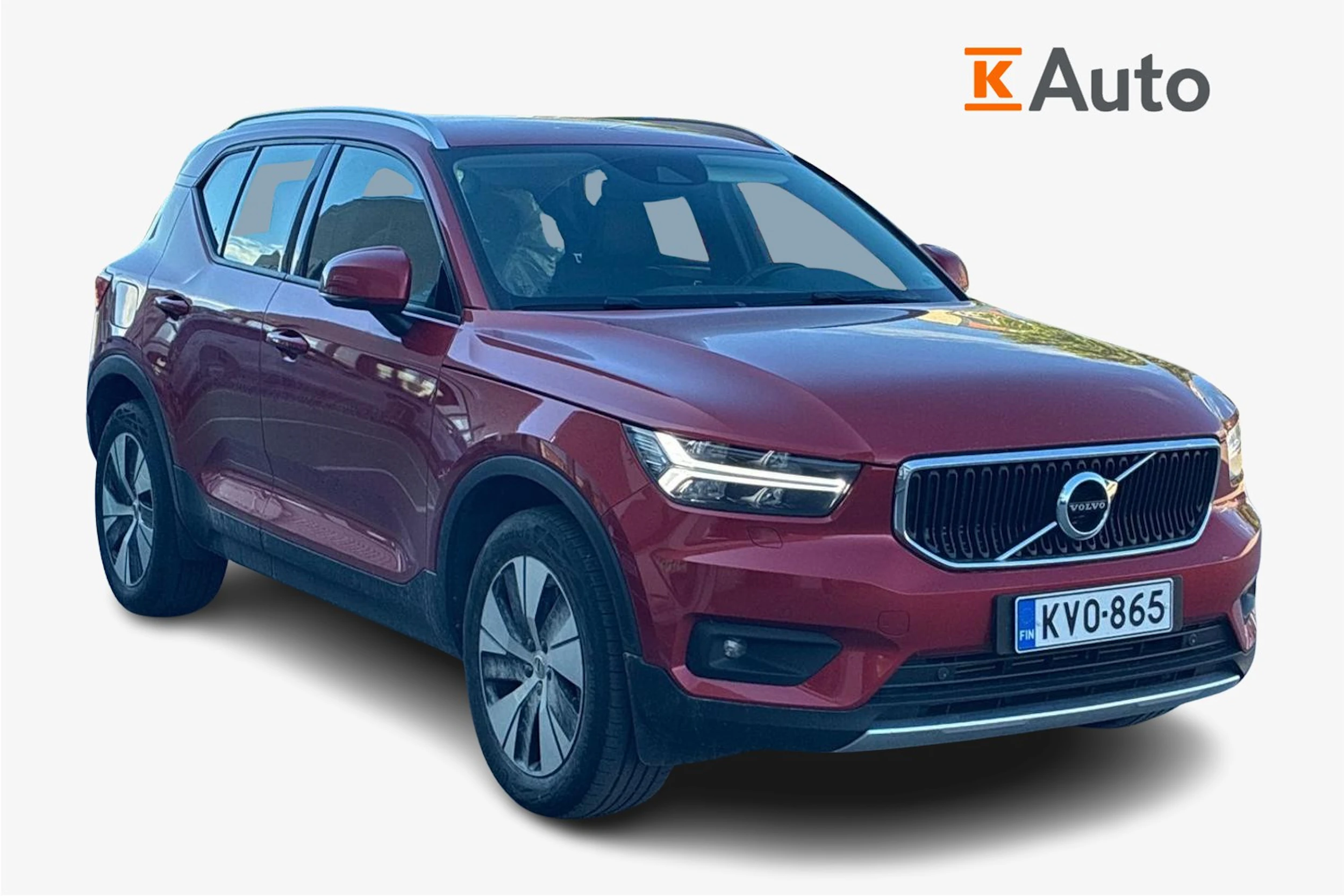 punainen Volvo XC40 2020 kuva 1.