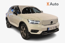 valkoinen Volvo XC40 2021 kuva 1.