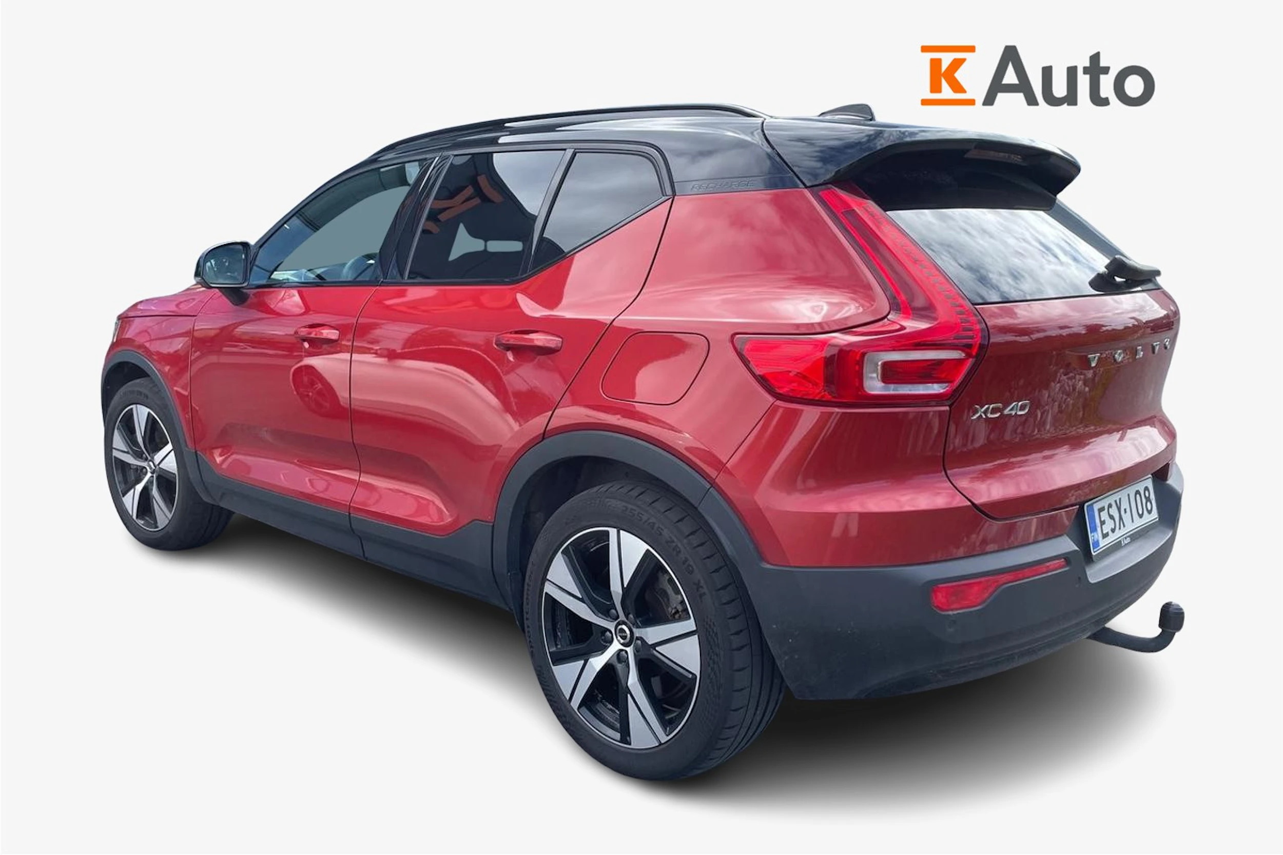 punainen Volvo XC40 2021 kuva 2.